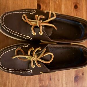 Woman’s Sperry Top-Siders. Only worn once.